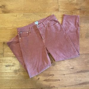 J. Crew Vintage Straight corduroy pants